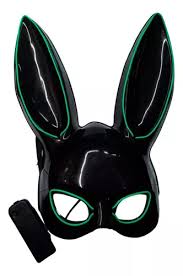 Miniatura 3 de Máscara LED OREJAS  Playboy